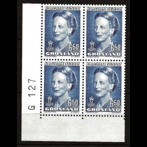 Gr�nland marginalblok postfrisk G 127