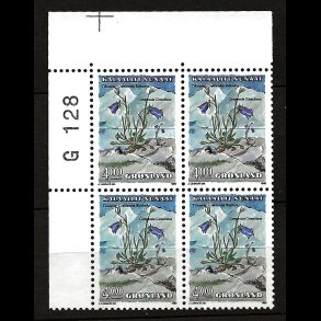 Gr�nland marginalblok postfrisk G 128