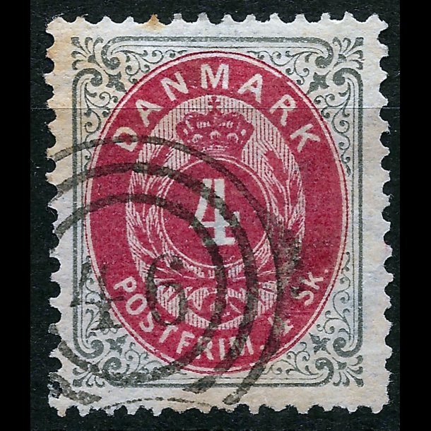 Danmark AFA 18 - 4 sk. med smukt nummerstempel 46 Nyborg