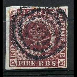 Danmark AFA 1 - 4 RBS Thiele Ia p�nt m�rke - 1028