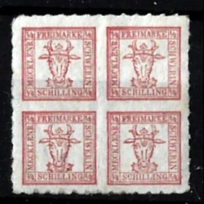 Mecklenburg-Schwerin ustemplet AFA 5 AFA 650,00