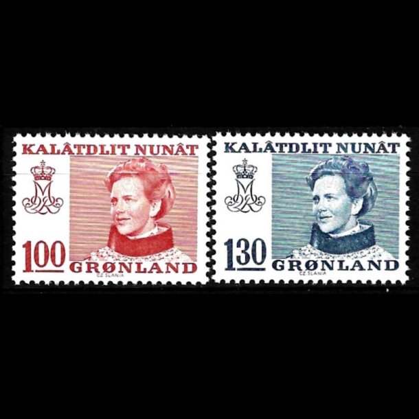 Grnland postfrisk AFA 101-102