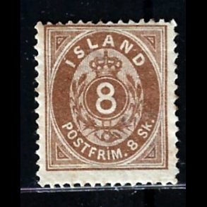 Island AFA 3 ubrugt AFA kr. 2.300,00