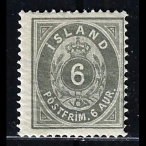 Island AFA 7 ubrugt AFA kr. 1.100,00