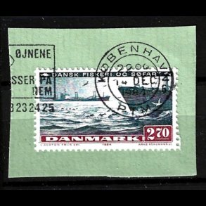 Brevklip m/bystempel K�benhavn - 208