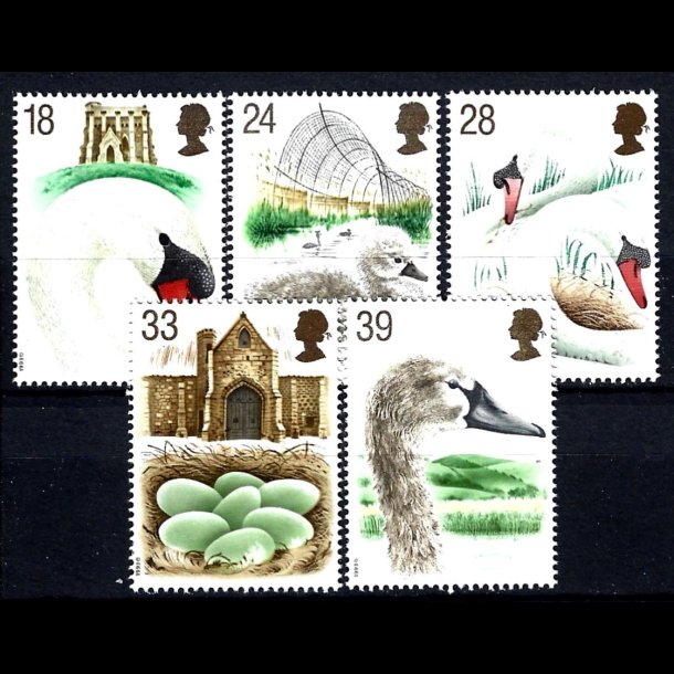 England postfrisk AFA 1573-1577