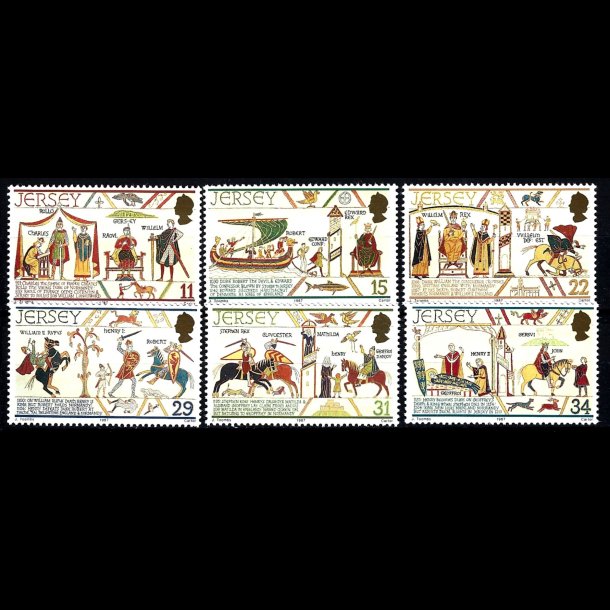 Jersey postfrisk AFA 404-409