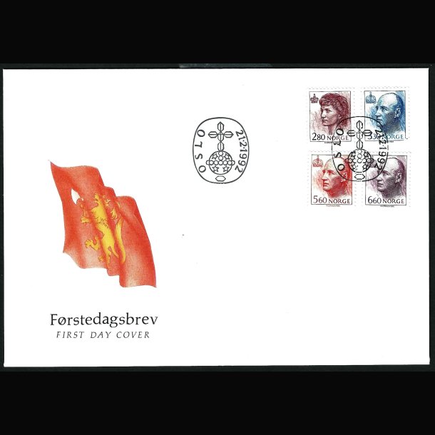 Norge FDC AFA 1088-1091