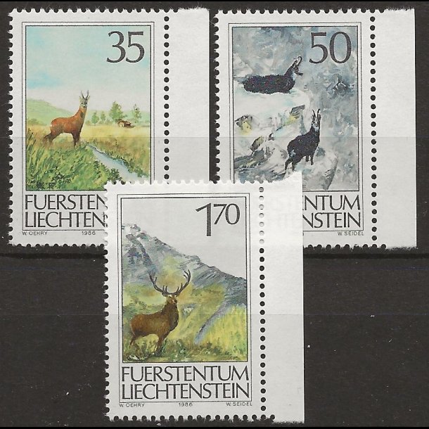 Liechtenstein postfrisk AFA nr. 899-901