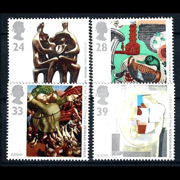 England postfrisk AFA 1598-1601