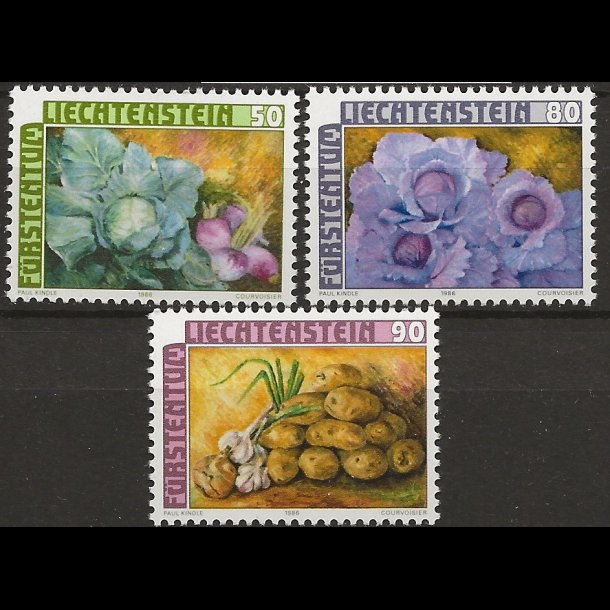 Liechtenstein postfrisk AFA nr. 896-898