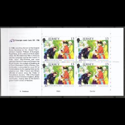 Jersey AFA 475-480 postfrisk hfte se billeder 4 stk af hver