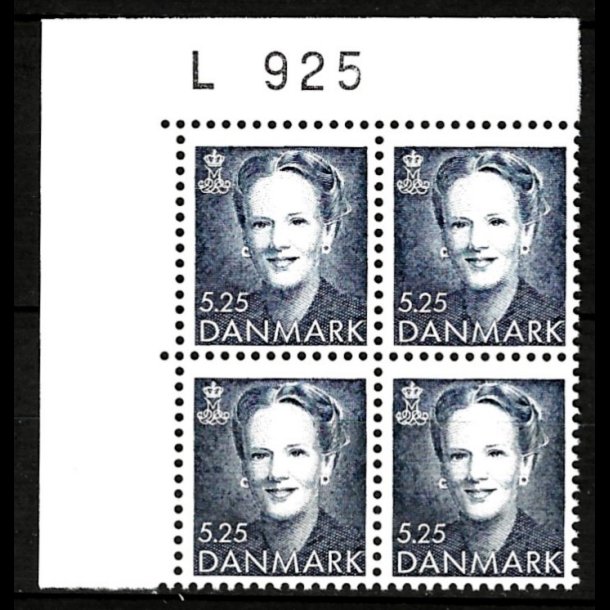 Danmark postfrisk marginalblok L925