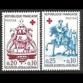 Frankrig postfrisk AFA 1343-1344