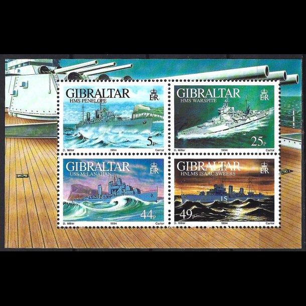 Gibraltar postfrisk AFA 690-693