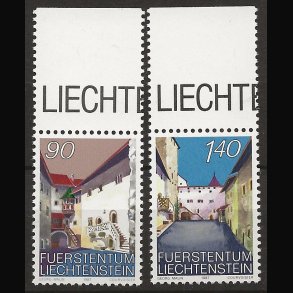 Liechtenstein postfrisk AFA nr. 908-909