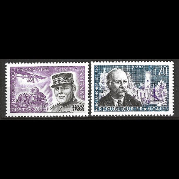 Frankrig postfrisk AFA 1337-1338