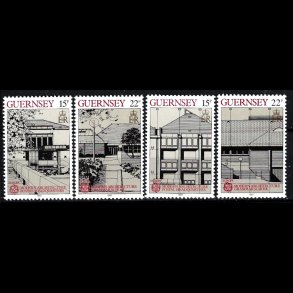 Guernsey postfrisk AFA 382-385