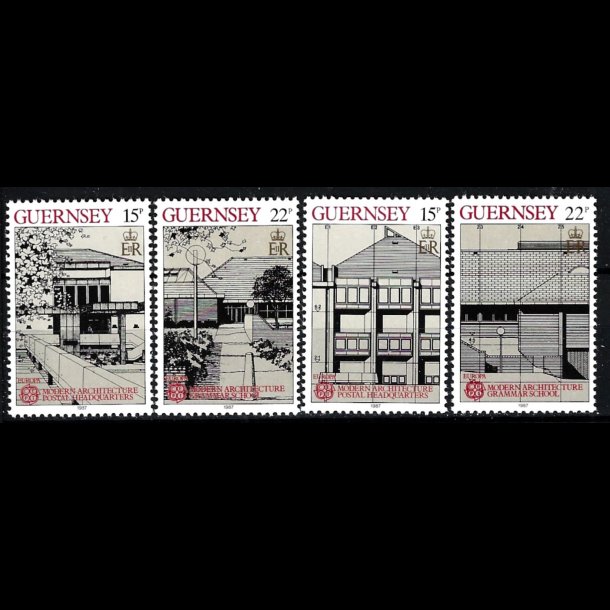 Guernsey postfrisk AFA 382-385