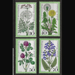 Vesttyskland Tyskland AFA nr. 1906-1909