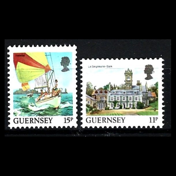 Guernsey postfrisk AFA 386-387