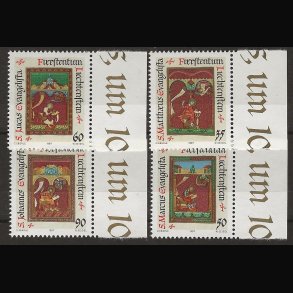 Liechtenstein postfrisk AFA nr. 922-925