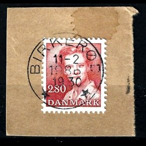 Brevklip m/bystempel Birker�d - 221