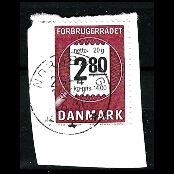 Brevklip m/bystempel Nordborg - 226