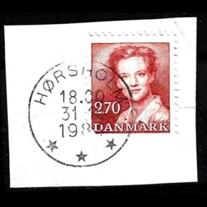 Brevklip m/bystempel H�rsholm - 228