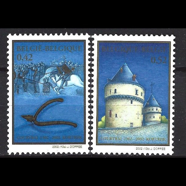Belgien postfrisk AFA 3145-3146