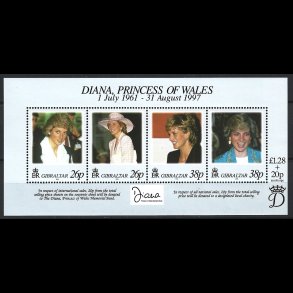 Gibraltar postfrisk AFA 817-820