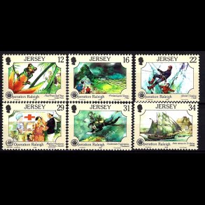 Jersey postfrisk AFA 437-442