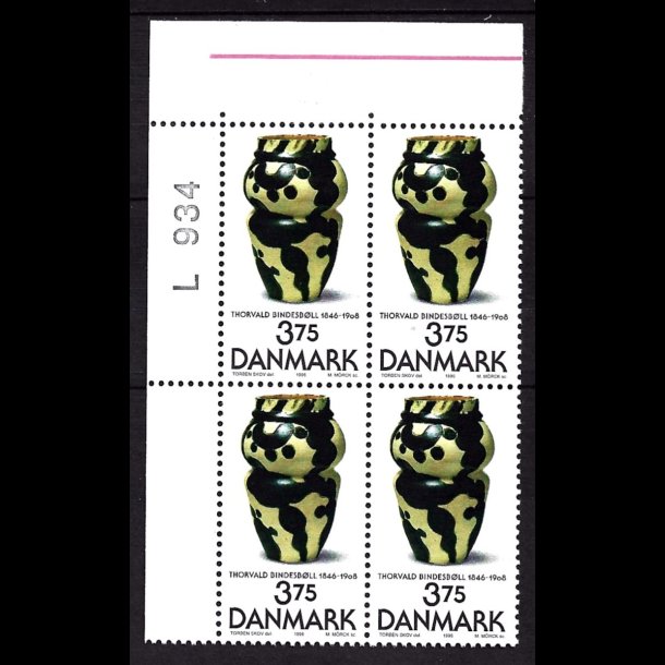 Danmark postfrisk marginalblok L934