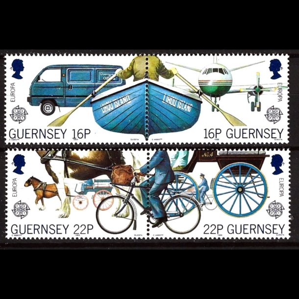Guernsey postfrisk AFA 410-413