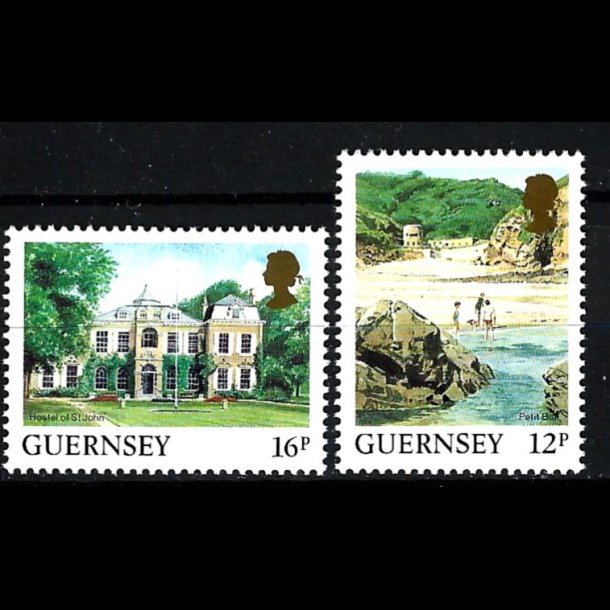 Guernsey postfrisk AFA 408-409