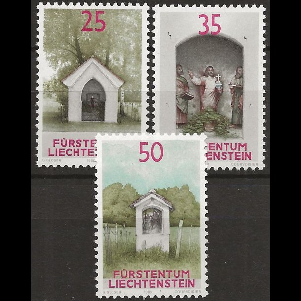 Liechtenstein postfrisk AFA nr. 941-943