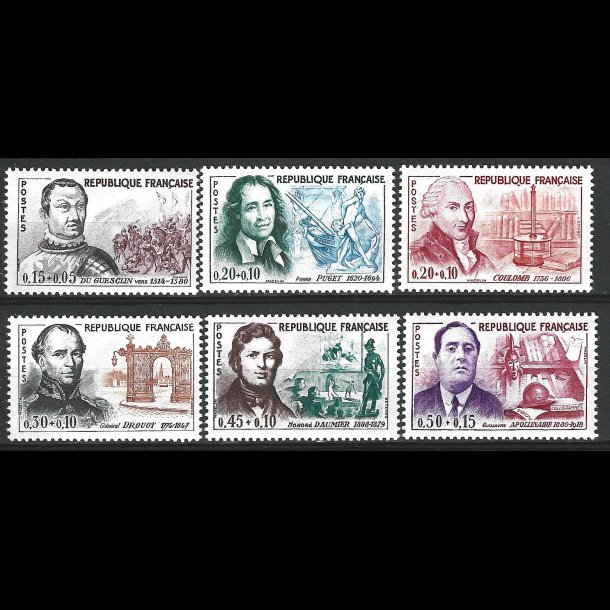 Frankrig postfrisk AFA 1366-1371