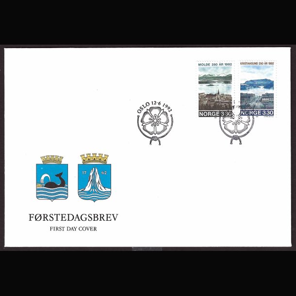 Norge FDC AFA 1096-1097