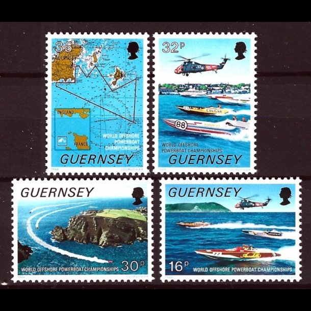 Guernsey postfrisk AFA 419-422
