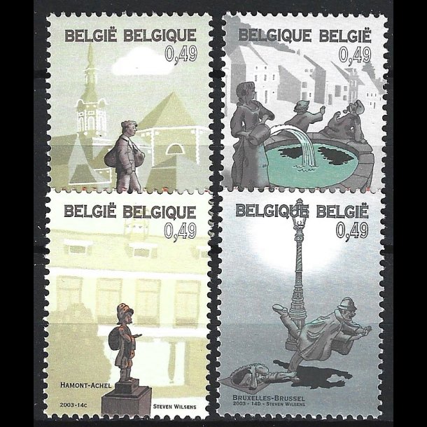 Belgien postfrisk AFA 3252-3256