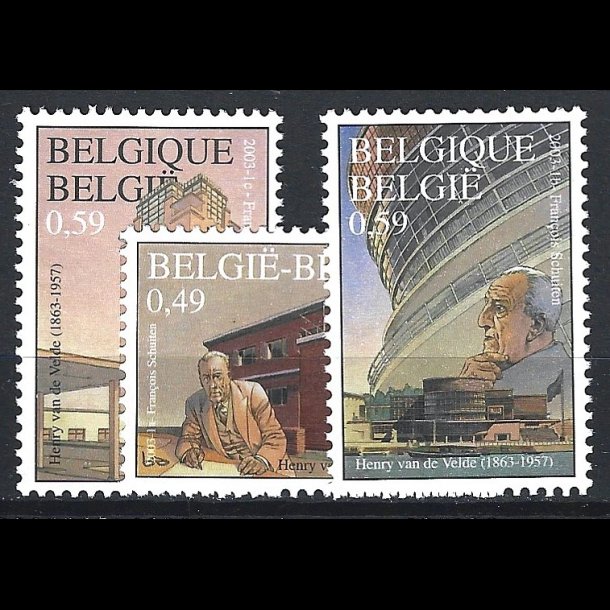 Belgien postfrisk AFA 3204-3206