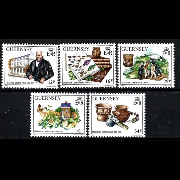 Guernsey postfrisk AFA 414-418