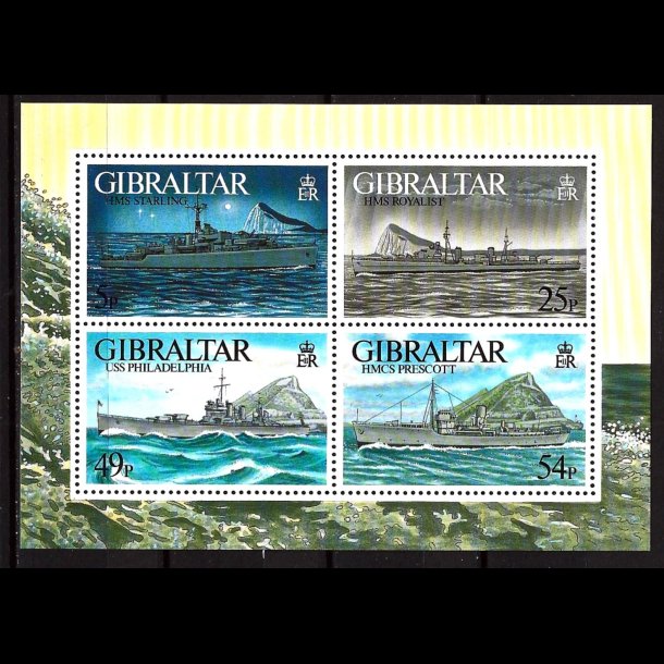 Gibraltar postfrisk AFA 765-768