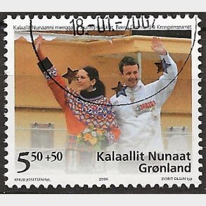 Gr�nland stemplet AFA 468