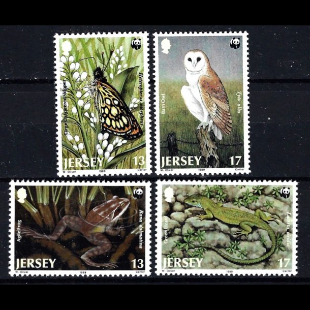 Jersey postfrisk AFA 470-473