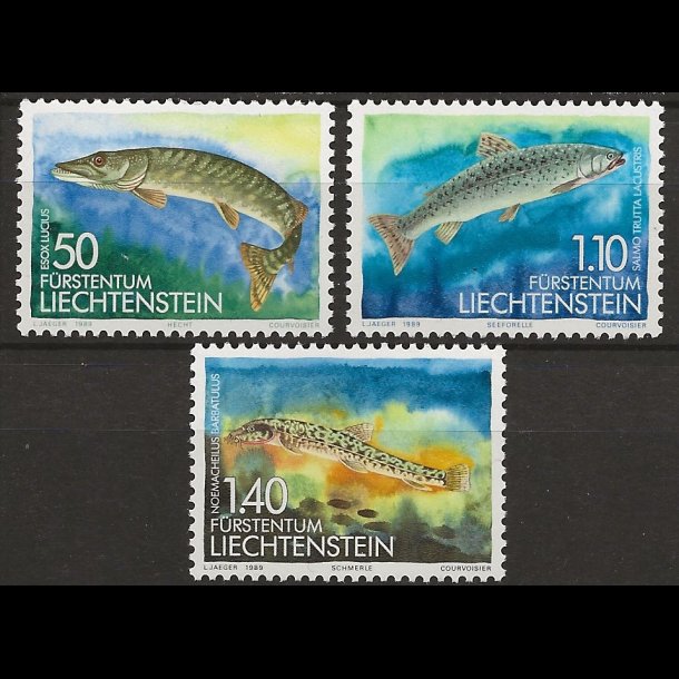 Liechtenstein postfrisk AFA nr. 954-956