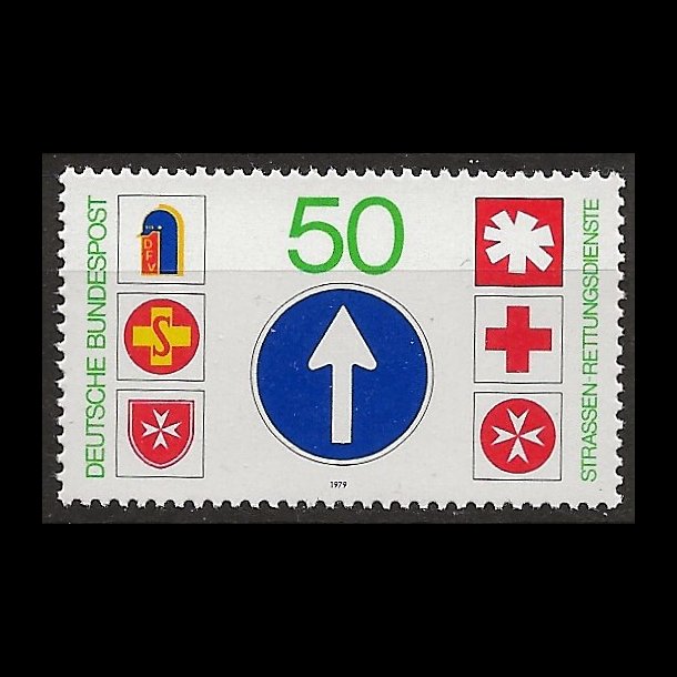 Vesttyskland Tyskland AFA nr. 1961