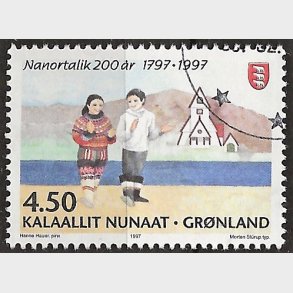 Gr�nland stemplet AFA 314