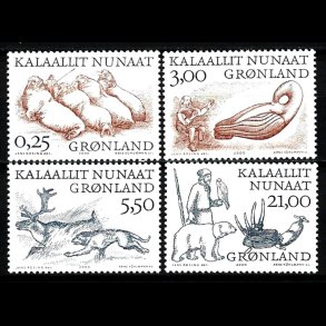 Gr�nland postfrisk AFA 352-355