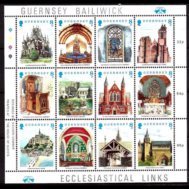 Guernsey postfrisk AFA 429-440